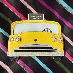 Kate Spade Hey Taxi Embellished Card Case